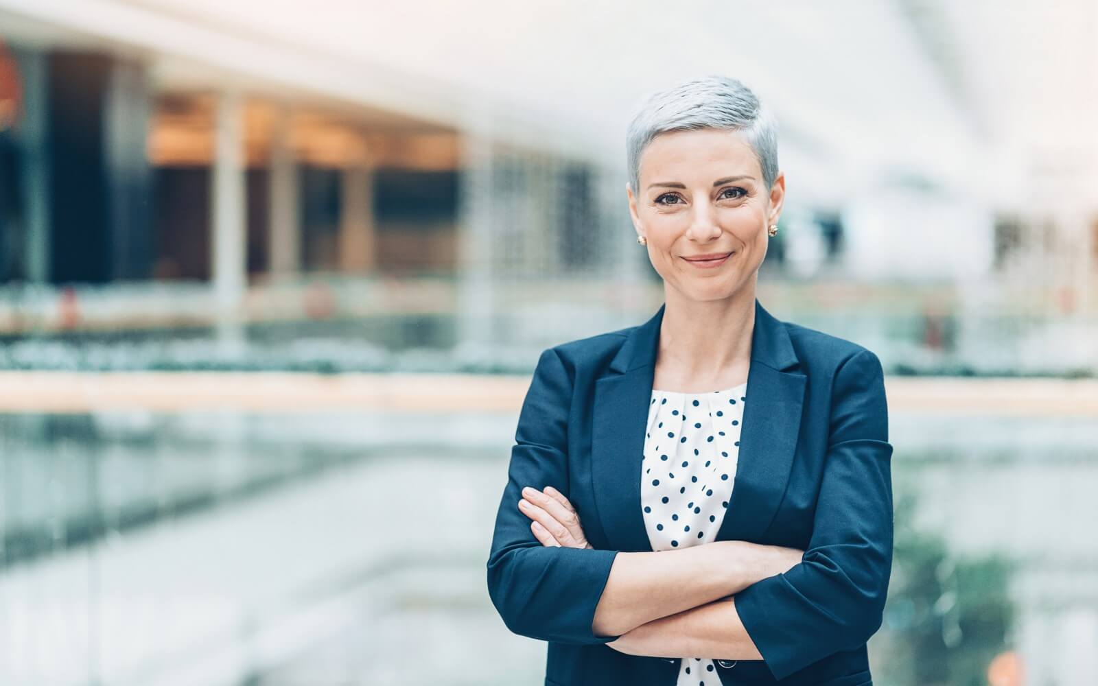 Porträt einer Geschäftsfrau